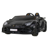 Lamborghini SVJ DRIFT dla 2 dzieci Czarny + Funkcja driftu + Pilot + MP3 LED + Wolny Start